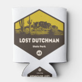 Lost Dutchman State Park Arizona Blikjeskoeler (Achterkant)