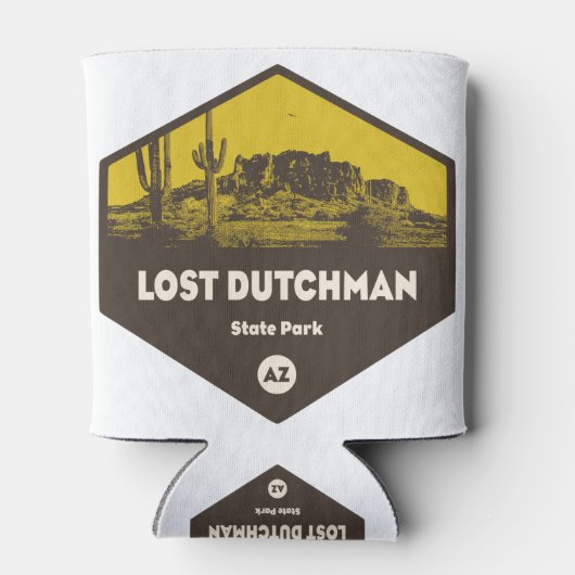 Lost Dutchman State Park Arizona Blikjeskoeler (Achterkant)