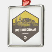 Lost Dutchman State Park Arizona Metalen Ornament (Links)