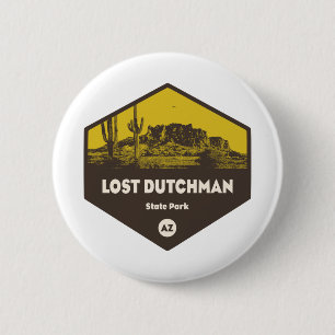 Lost Dutchman State Park Arizona Ronde Button 5,7 Cm