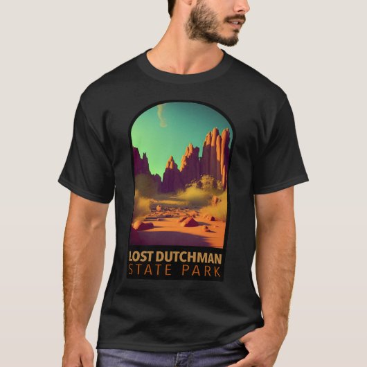 Lost Dutchman State Park Arizona T-shirt (Voorkant)
