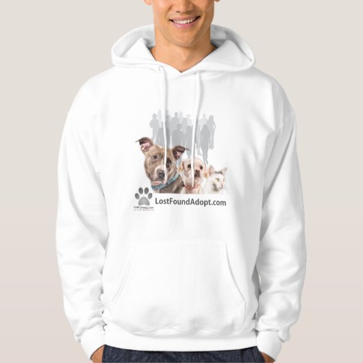 Lost~Found~Adopt - Hoodie (Voorkant)