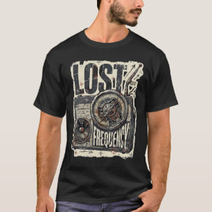 Lost Frequency Vintage Radio Tech Grafisch T-shirt