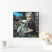 Lost Girl Vierkante Klok (Huis)