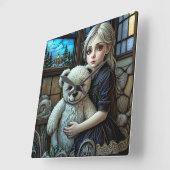 Lost Girl Vierkante Klok (Hoek)