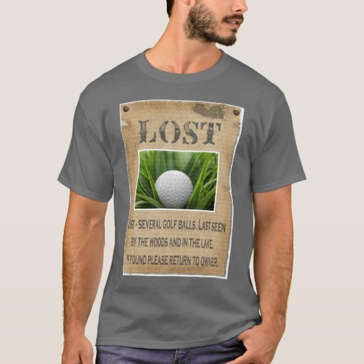 LOST - Golf Ball T-shirt (Voorkant)