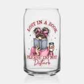 Lost In a Book.... Blikvorm Glas (Achterkant)