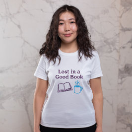 Lost in a Good Book | Cozy Reading Vibes Minimalis T-shirt