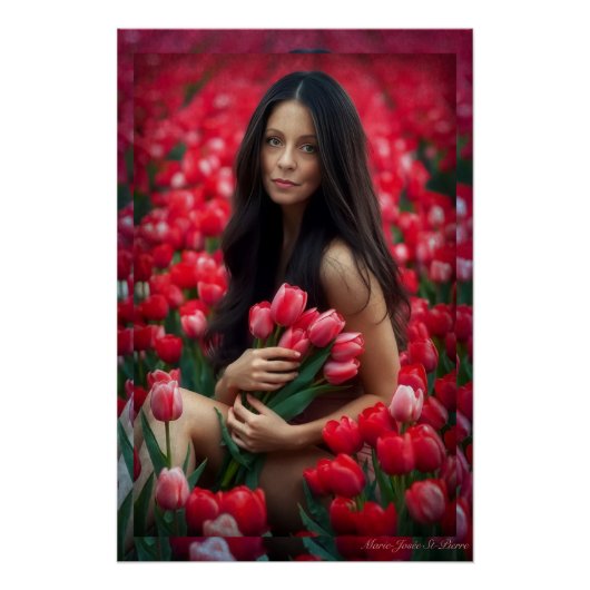 Lost in a Sea of Crimson Perfect Poster (Voorkant)