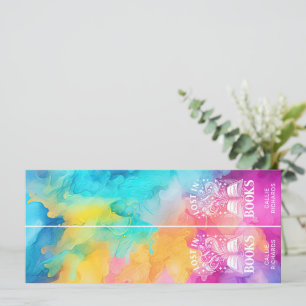 Lost In Books Rainbow Swirl 2-in-1 Bladwijzer