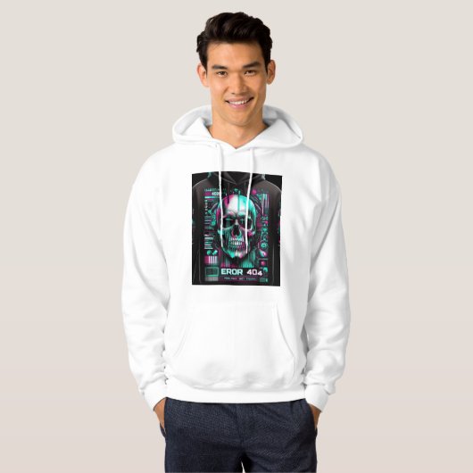 Lost in Flame Rising in Silence Hoodie. Hoodie (Voorkant volledig)