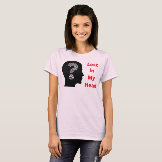 Lost in My Mind T-shirt voor dames (Voorkant volledig)