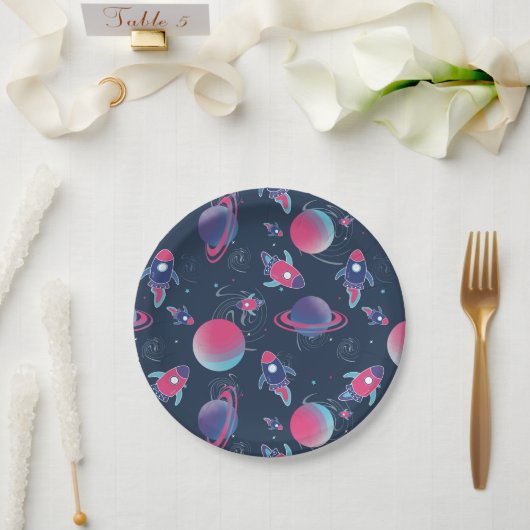 Lost in Space Children Party Papieren Bordje (Huwelijk)