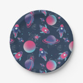 Lost in Space Children Party Papieren Bordje (Voorkant)