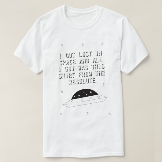 Lost in Space Fan T-shirt (Heldere Achtergrond) (Design voorkant)