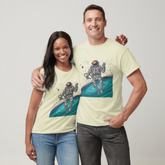 Lost in Space Grafische T-Shirt ⭐