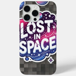 Lost in Space - Vibrant Galaxy Sticker iPhone 15 Pro Max Hoesje