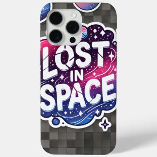 Lost in Space - Vibrant Galaxy Sticker iPhone 15 Pro Max Hoesje