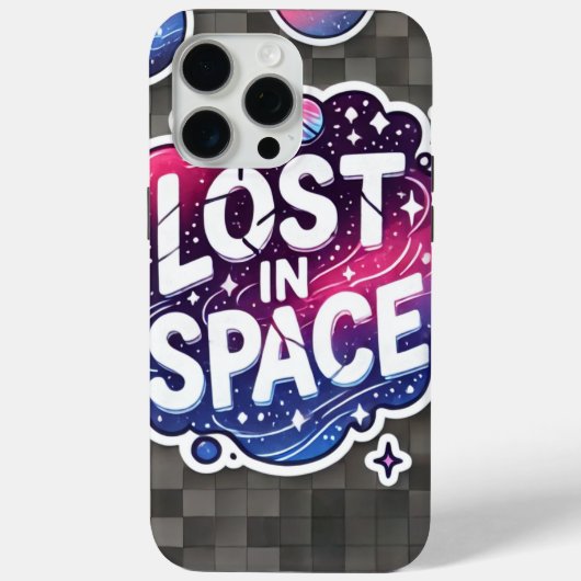 Lost in Space - Vibrant Galaxy Sticker Case-Mate iPhone Case (Achterkant)
