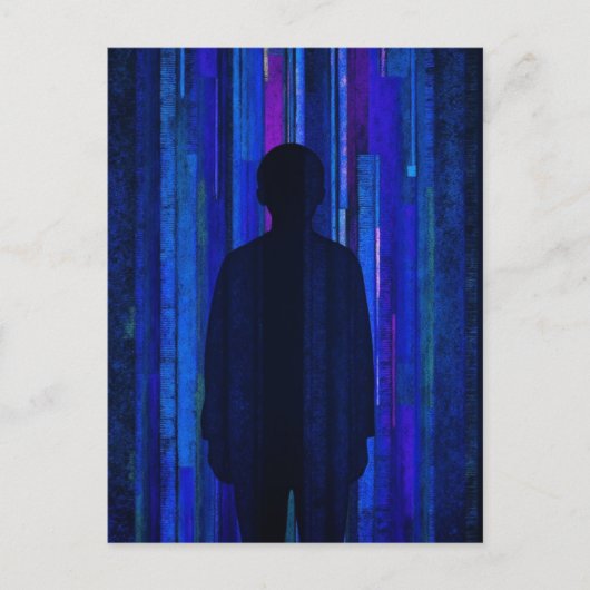 Lost in the Algorithm Blues Briefkaart (Voorkant)