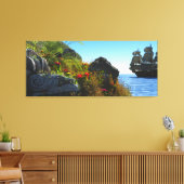 Lost Island Canvas Afdruk (Insitu (Woonkamer))