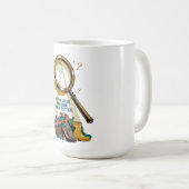 Lost Item Locator T Shirt, Professional Finder Mug Koffiemok (Voorkant rechts)