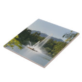 Lost Lagoon Fountain, Stanley Park, Vancouver Tegeltje (Zijkant)