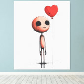 Lost Love - Dark Surreal Art Print (Insitu (Houten vloer))
