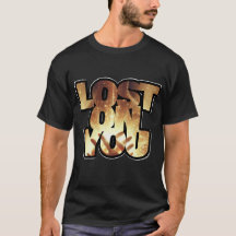 Lost On You – Zwarte T-Shirt