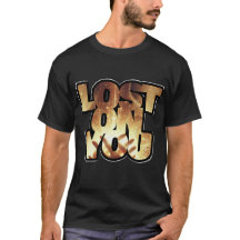 Lost On You – Zwarte T-Shirt