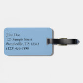 Lost Palms Oasis II in Joshua Tree National Park Bagagelabel (Achterkant horizontaal)