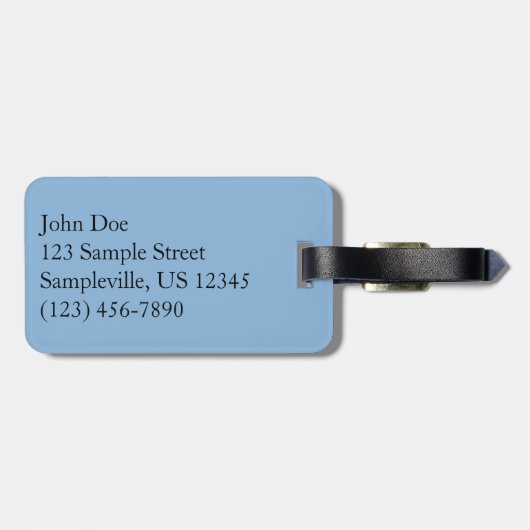 Lost Palms Oasis II in Joshua Tree National Park Bagagelabel (Achterkant horizontaal)