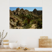 Lost Palms Oasis II in Joshua Tree National Park Poster (Keuken)