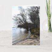 Lost Places , Trees op de oever Kaart (Voorkant)