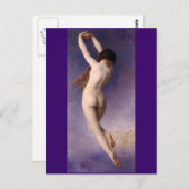 Lost Pleiad - Bouguereau Post Card Briefkaart (Voorkant / Achterkant)