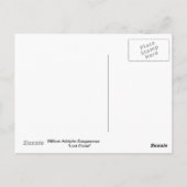 Lost Pleiad - Bouguereau Post Card Briefkaart (Achterkant)