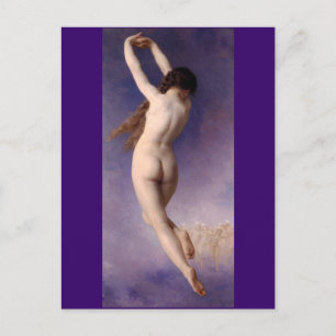 Lost Pleiad - Bouguereau Post Card Briefkaart