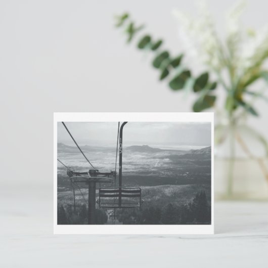 "Lost Rider 105" Briefkaart (Staand voorkant)