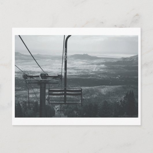 "Lost Rider 105" Briefkaart (Voorkant)