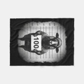 Lost Sheep And Found Wanted Mugshot Christian Men  Fleece Deken (Voorkant (Horizontaal))