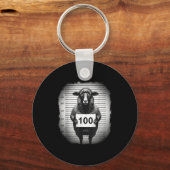 Lost Sheep And Found Wanted Mugshot Christian Men  Sleutelhanger (Voorkant)