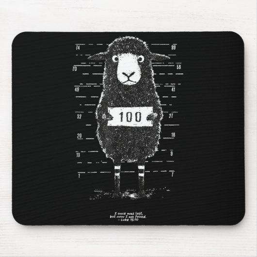 Lost Sheep - I Once Was Lost But Now I Am Found  Muismat (Voorkant)