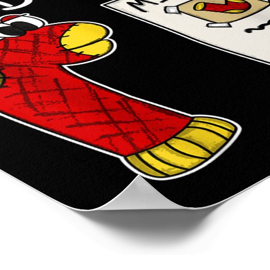 Lost Sock Memorial Day Funny Poster (Hoek)