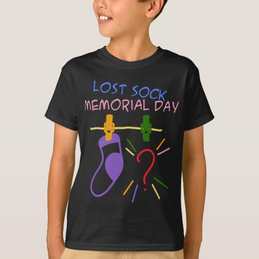 Lost Sock Memorial Day T-shirt (Voorkant)