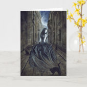 Lost Soul Wenskaart Kaart (Gele Bloem)