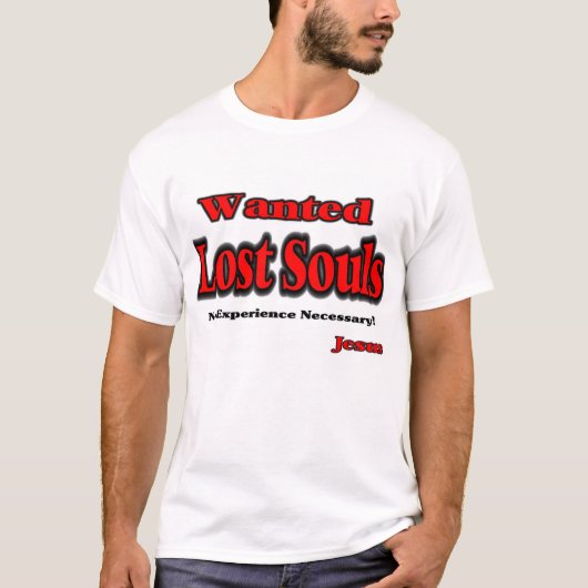 Lost Souls-No Erecne T-shirt (Voorkant)