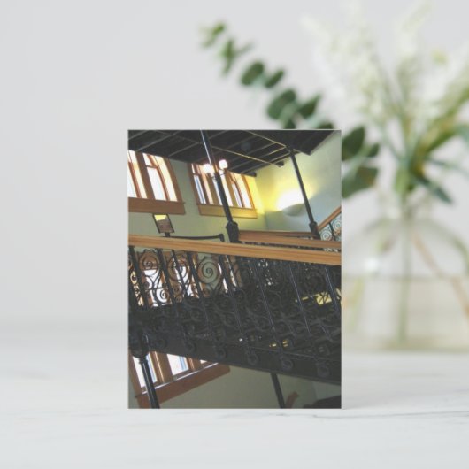 Lost Stairway Briefkaart (Staand voorkant)