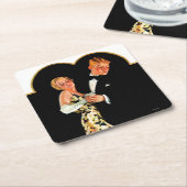 Lost Suspender Kartonnen Onderzetters (Schuin)