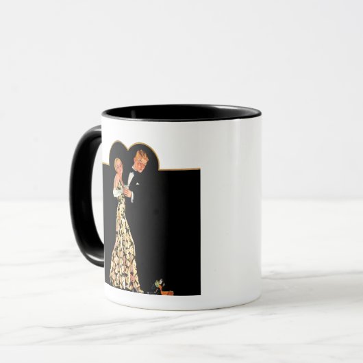 Lost Suspender Mok (Voorkant links)