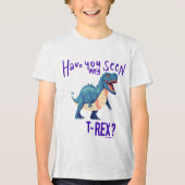 Lost T-Rex – Dino Adventure T-shirt (Voorkant)